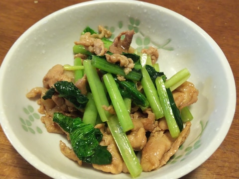 豚こまと小松菜の焼肉のたれ炒め レシピ 作り方 By うろちょろ 楽天レシピ 豚こまと小松菜の焼肉のたれ炒め レシピ 作り方 By うろちょろ 楽天レシピ